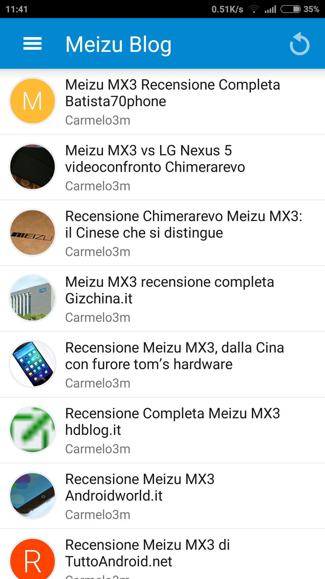 Meizu Blog
