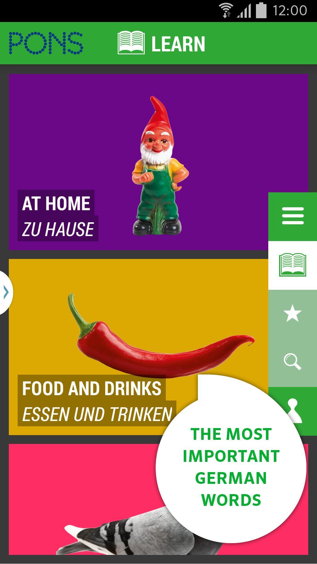 Picture Dictionary German