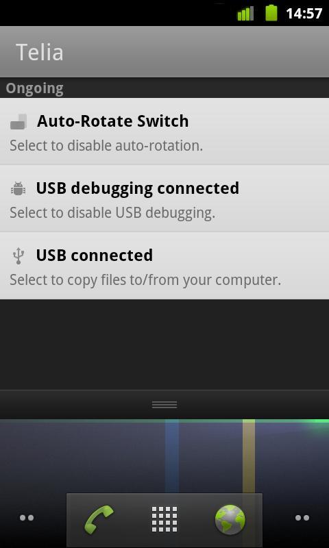 Auto-Rotate Status Bar Switch