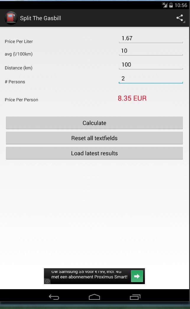 Split The Gas Bill