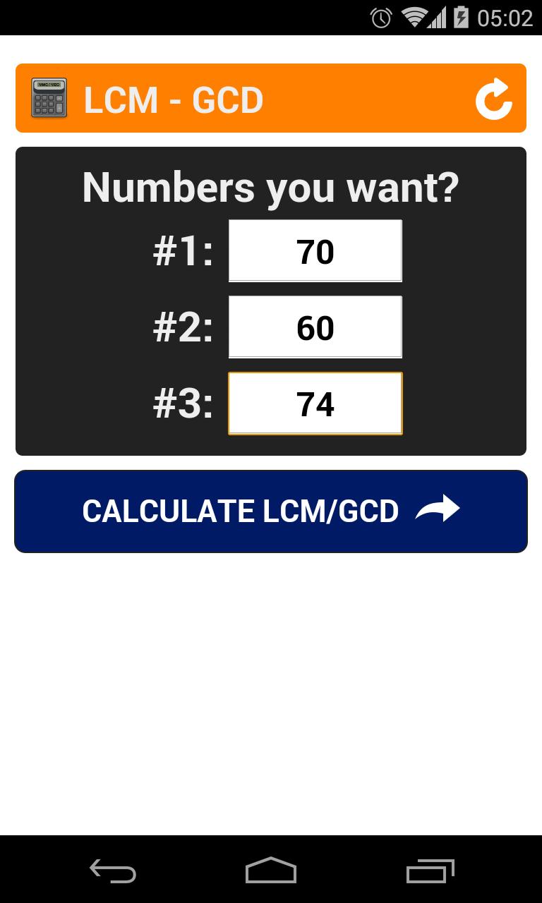 LCM - GCD