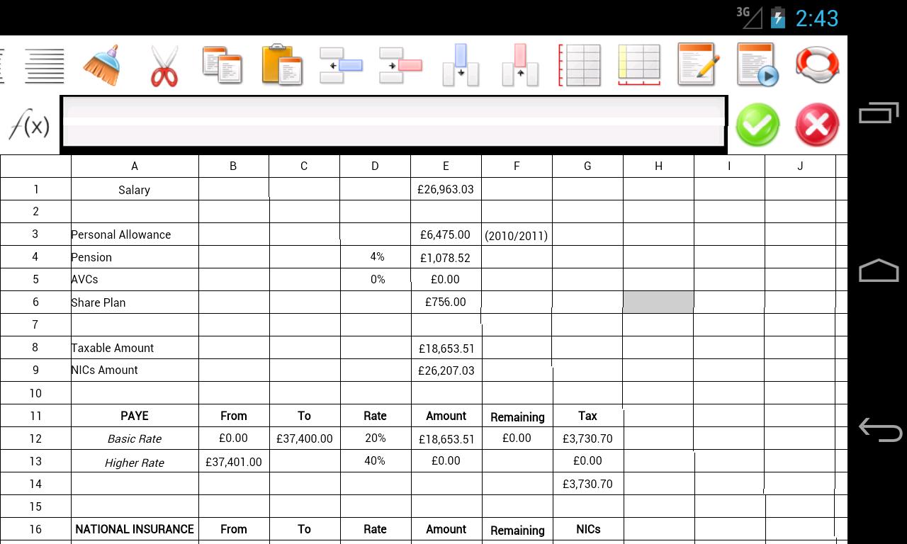 Droidsheet (V3)
