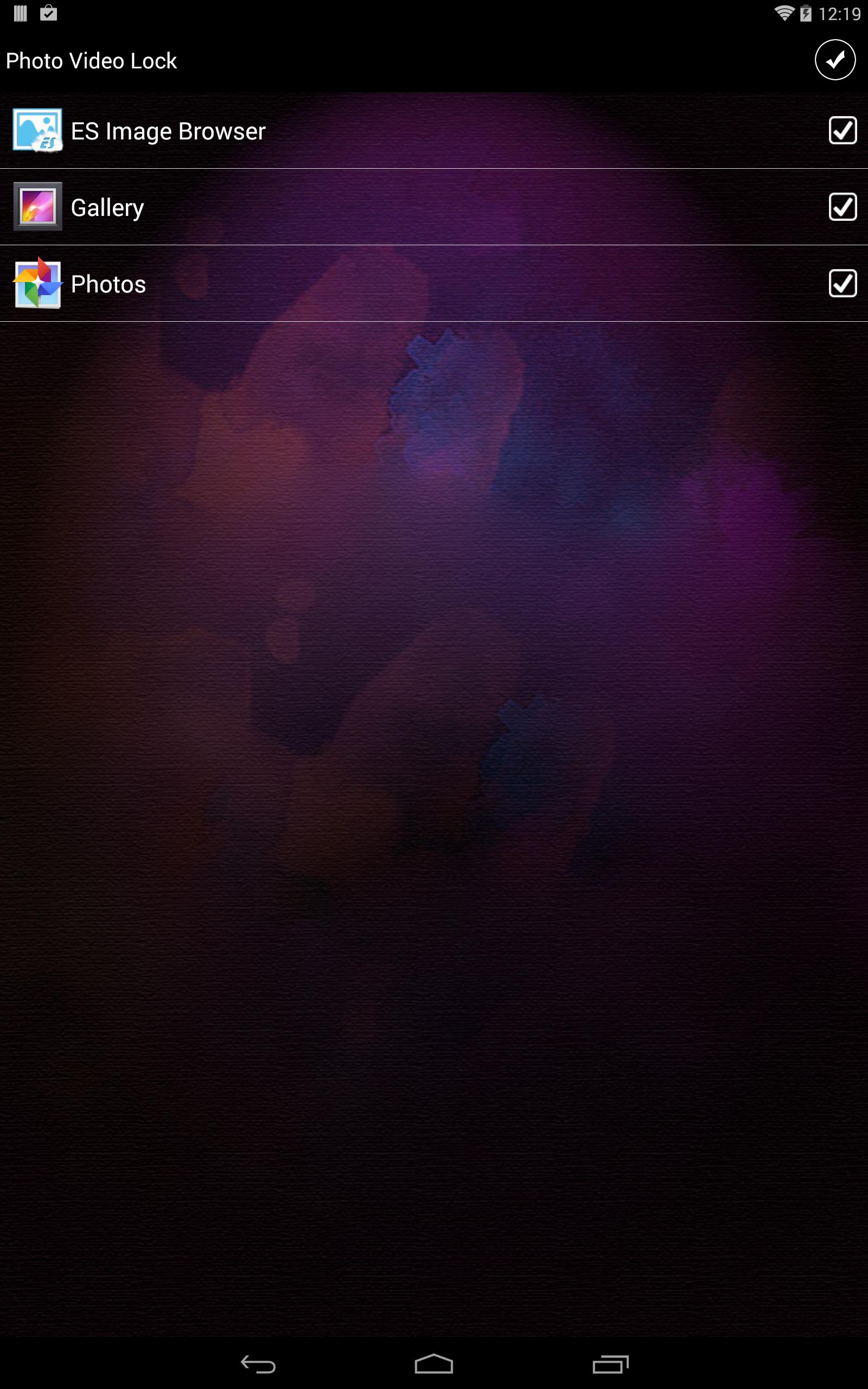 Photo Video Lock