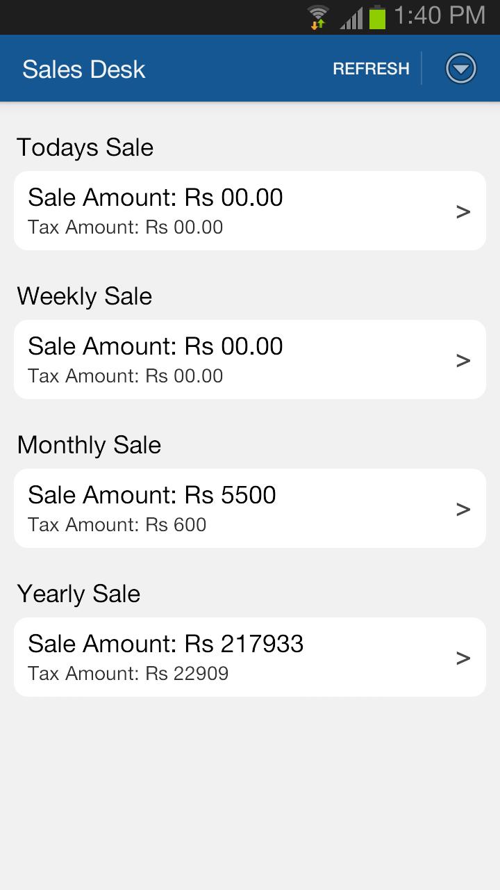 Sales Desk