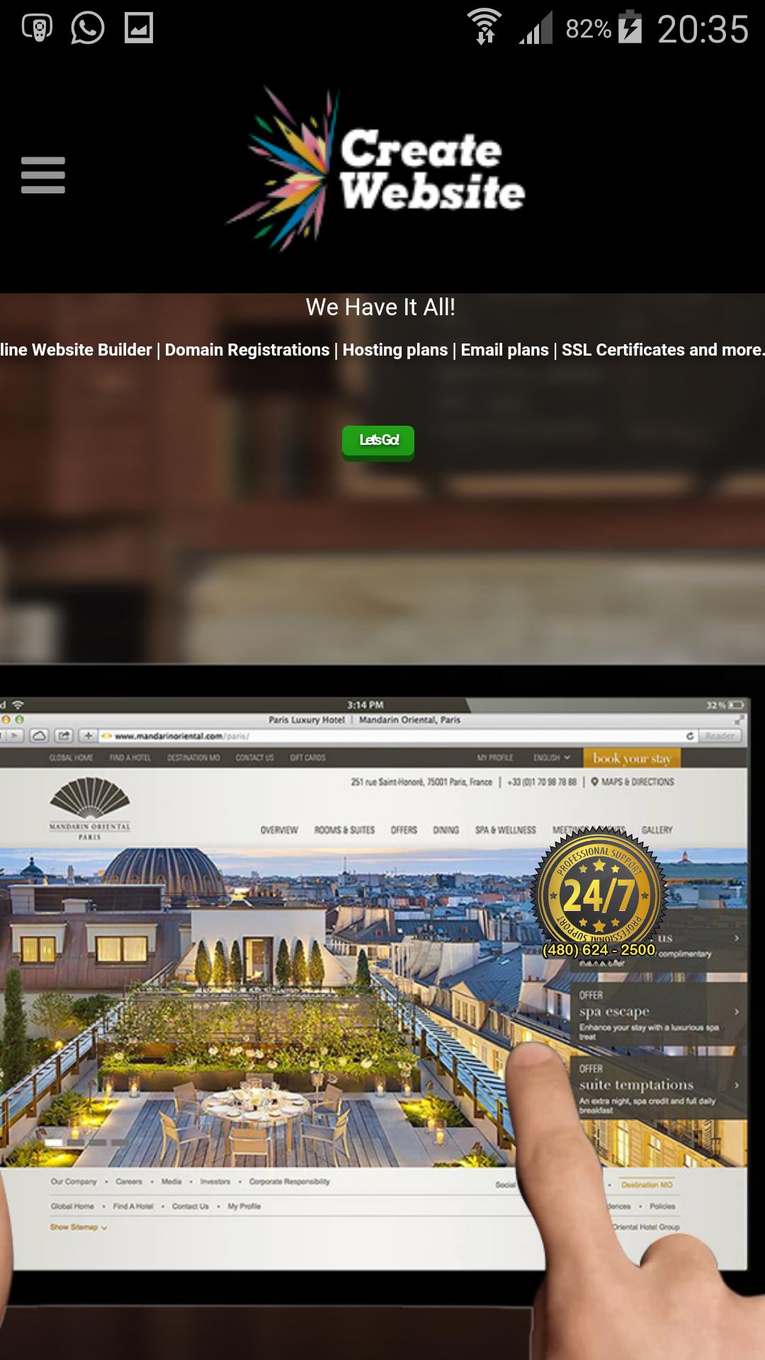 Create Website
