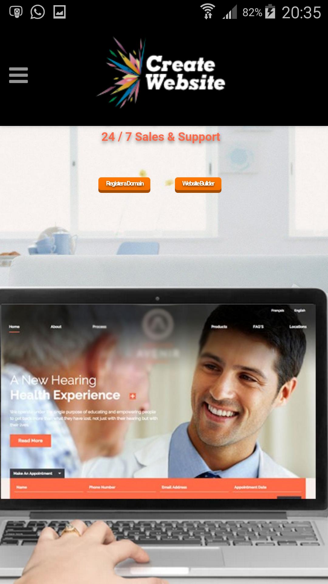 Create Website