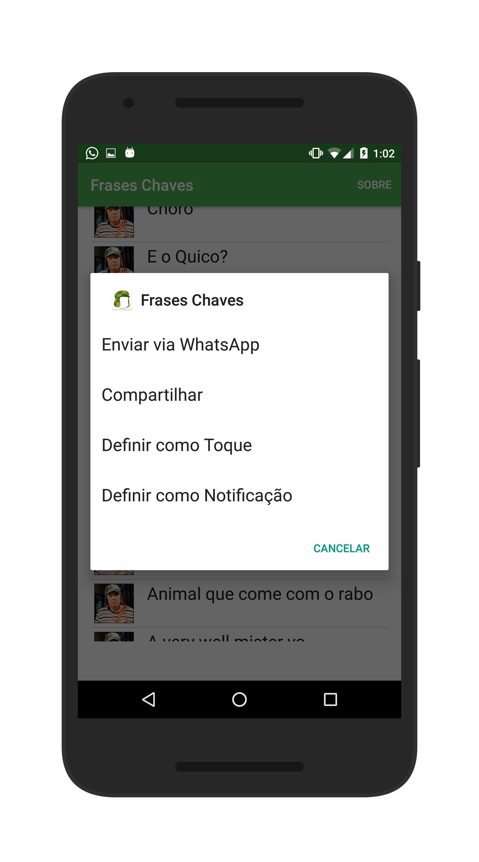 Frases Chaves