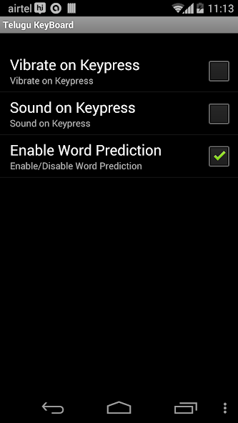 Telugu Keyboard