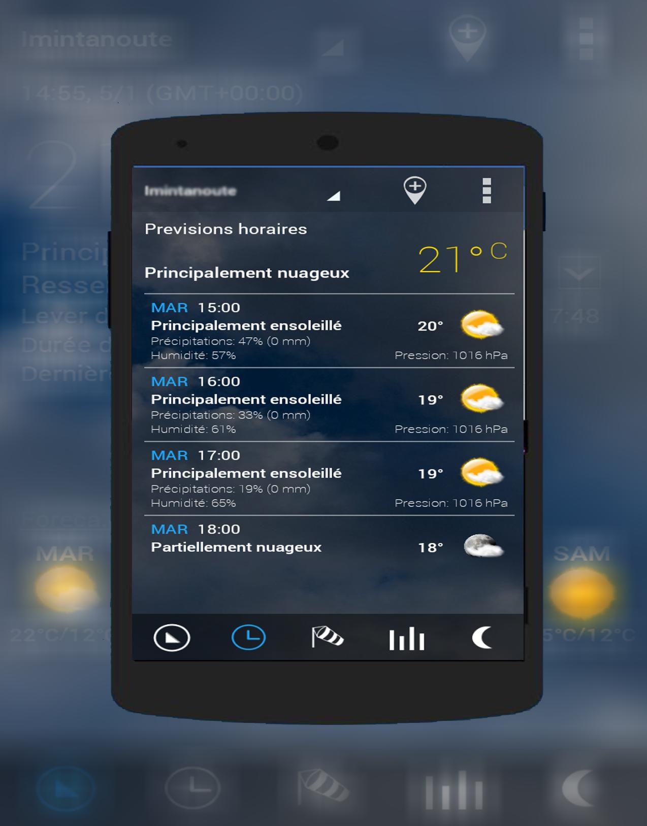 Weather Widget & Digital Clock