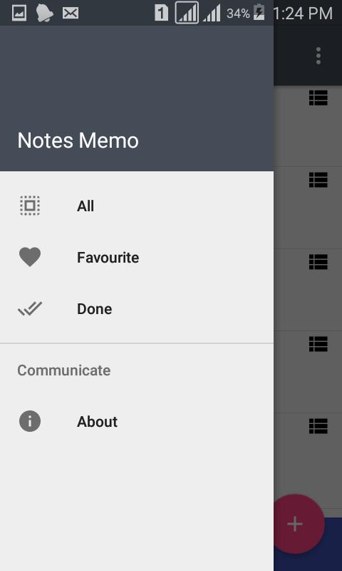 Notes Memo