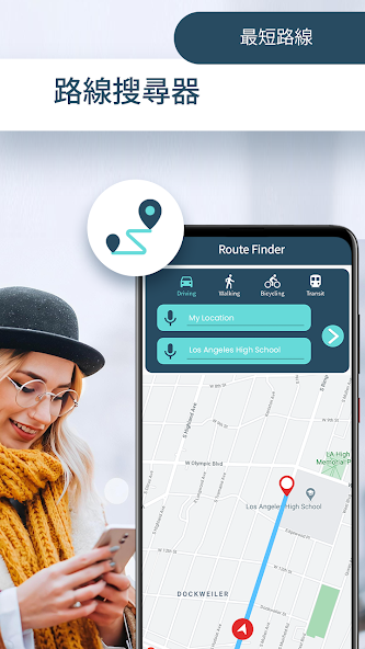 GPS Navigation Live Map Road
