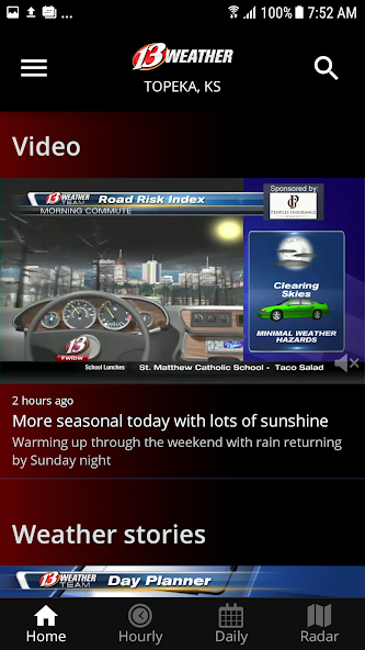 WIBW 13 Weather app