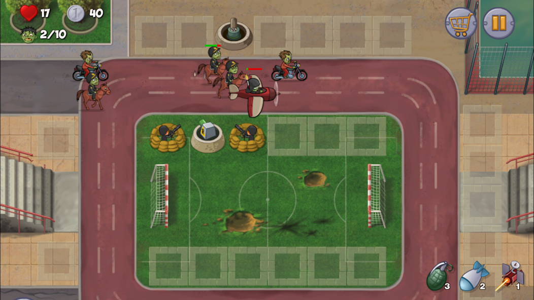 Zombie Town Survival Defense