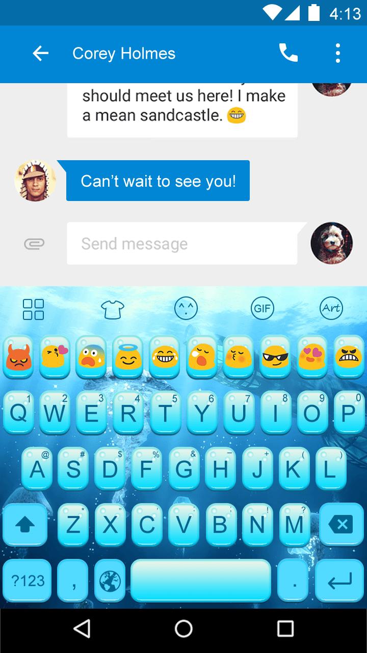 Emoji Keyboard-Waterdrop