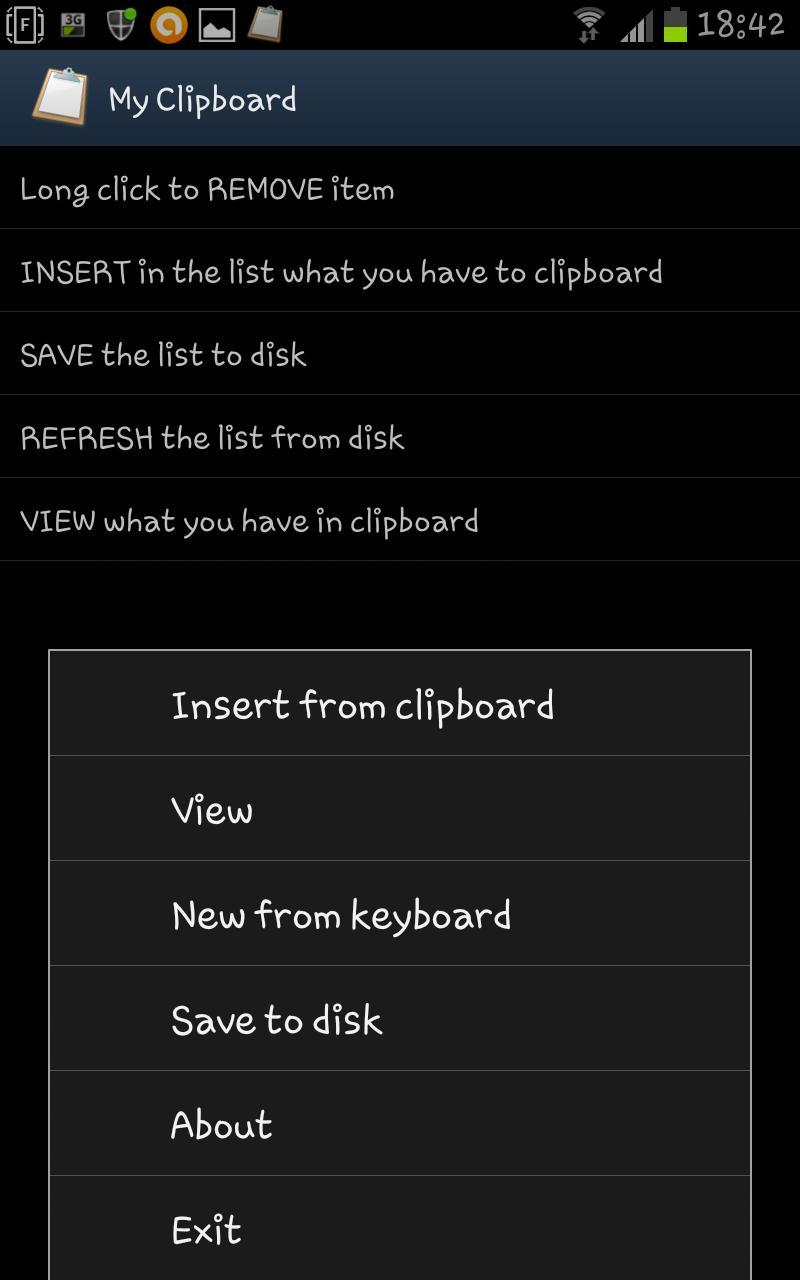 My Clipboard