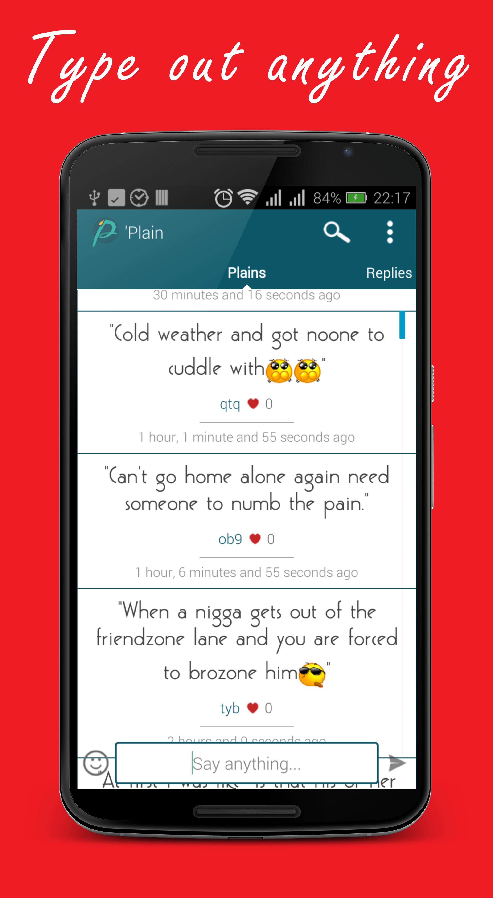 'Plain Talk