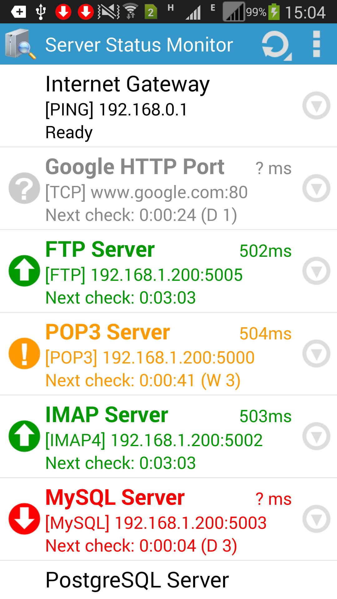 Server Status Monitor