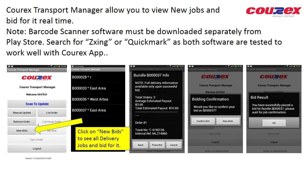 Courex Delivery Manager