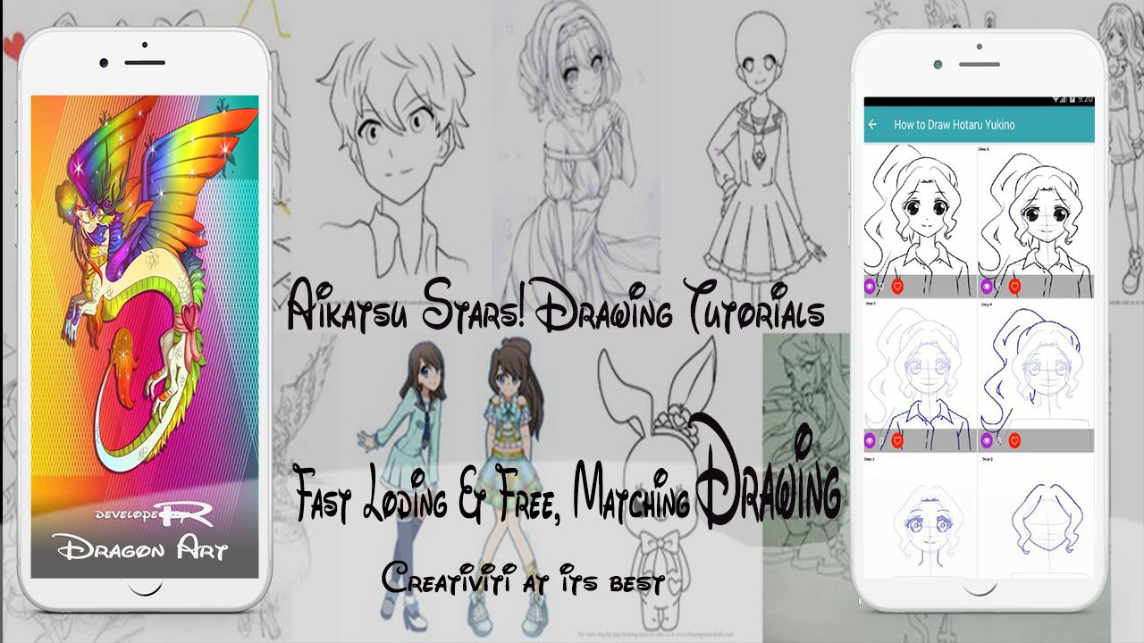 Learn How to Draw Aikatsu Stars all characters