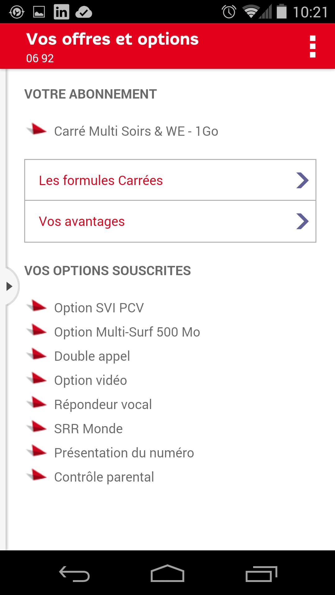 SFR Ma Ligne