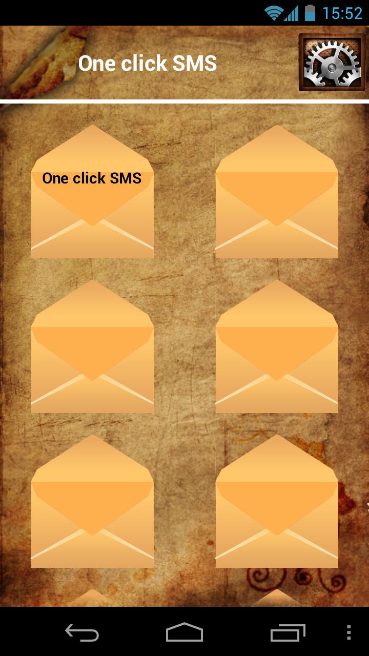 One click SMS - GSM remote