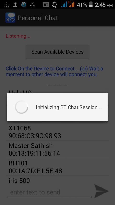BT Messenger