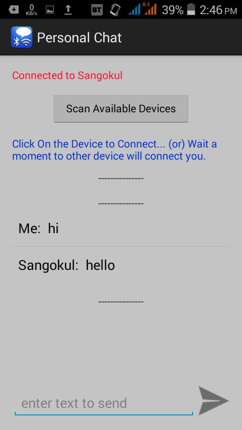 BT Messenger