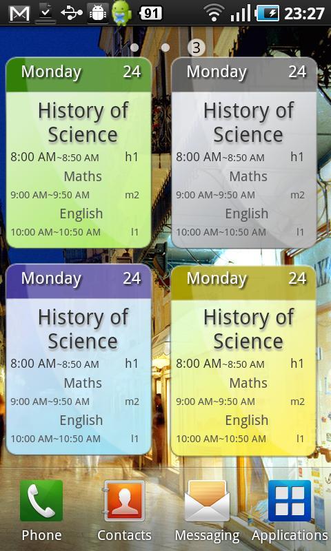 A+ Timetable