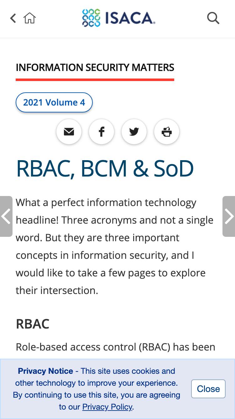 ISACA Journal