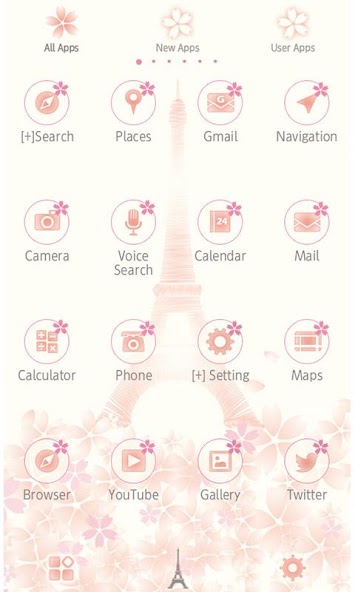 Springtime in Paris Wallpaper