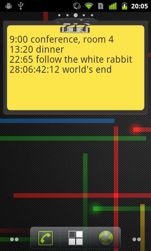 Simply Notes Widget