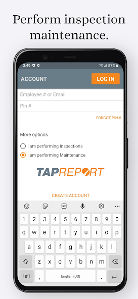 Tap Report