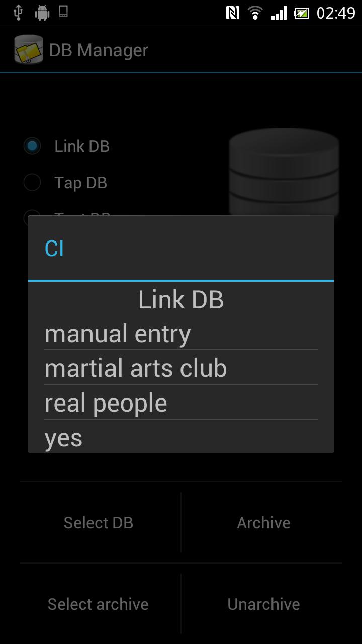 DB Manager