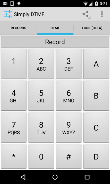 Simply DTMF