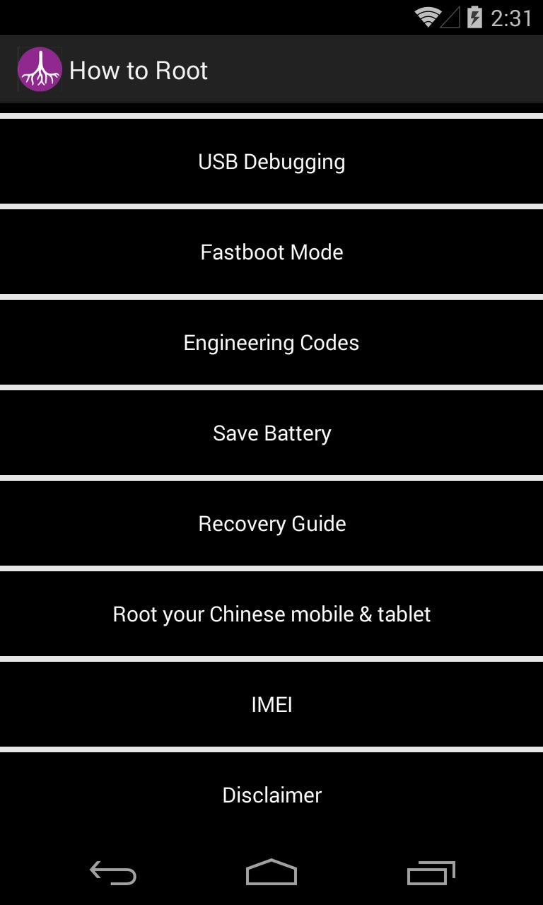 How to Root