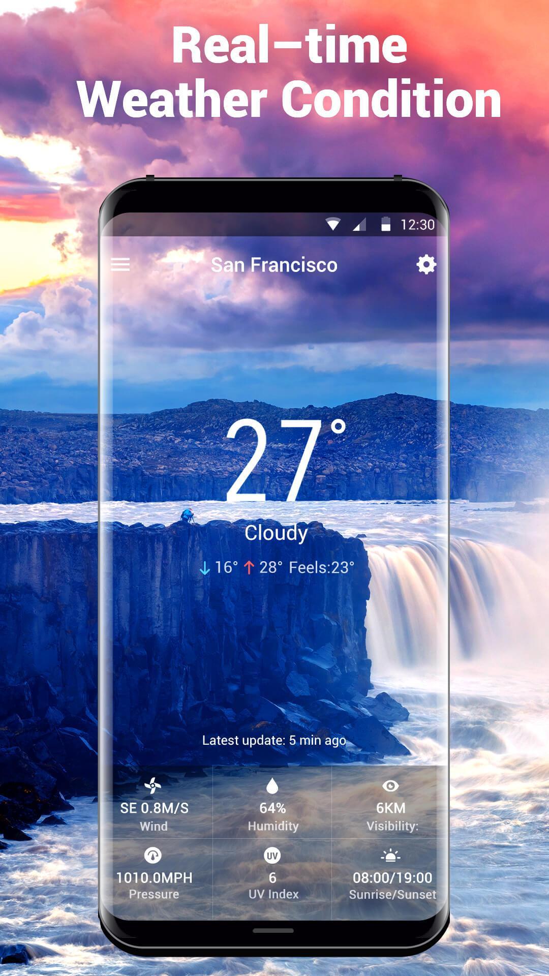 World weather forecast app