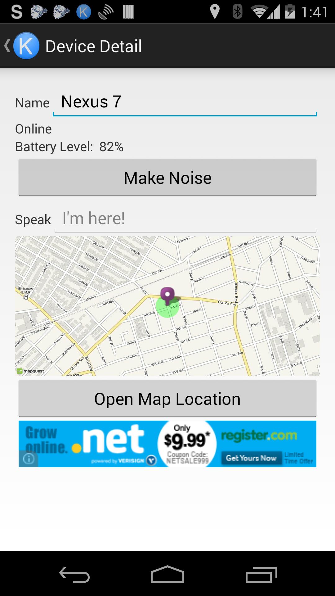 Find My Android/Kindle Free