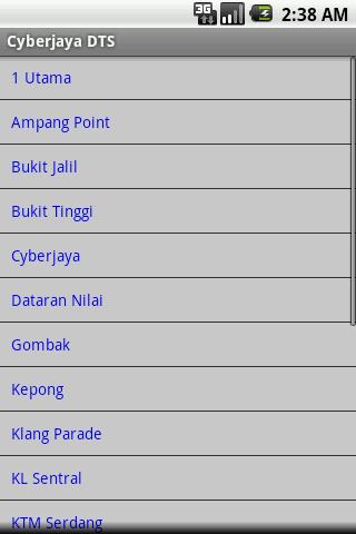 Cyberjaya DTS