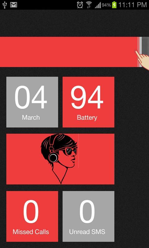 Red Theme Go Locker