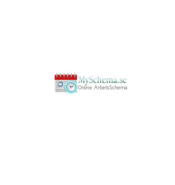 MySchema - Online Arbetsschema