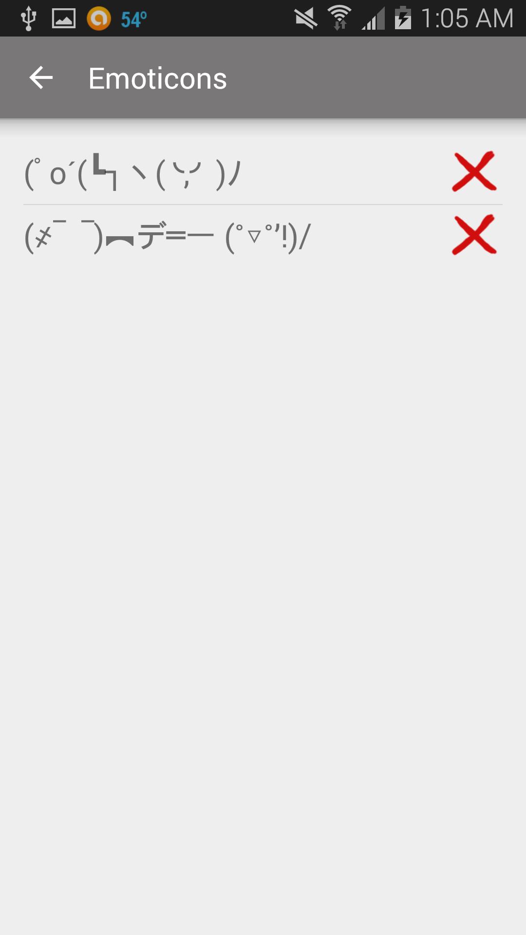 Japanese emoticons