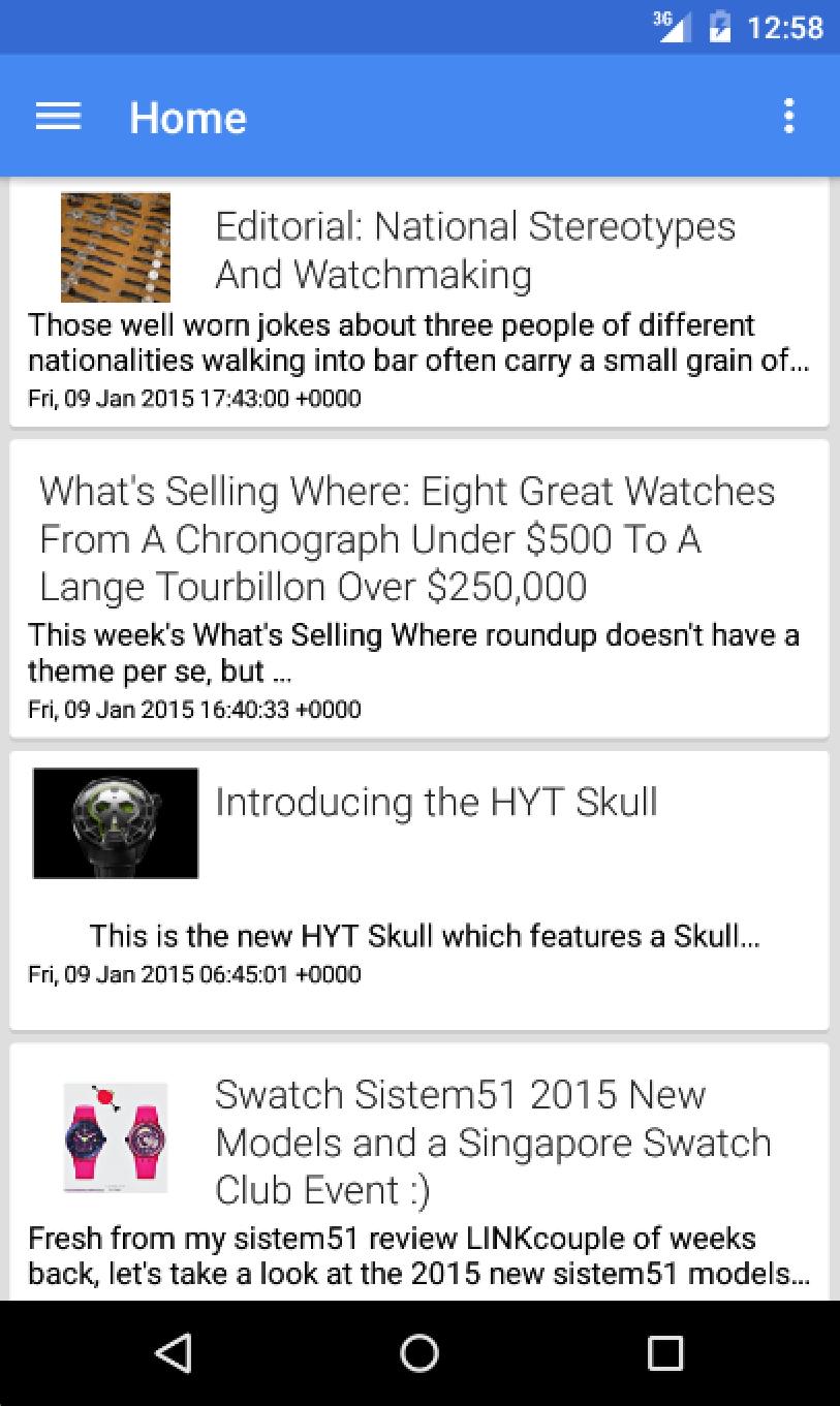 Wristwatch News