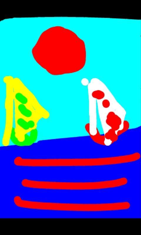 Kids Touch Paint