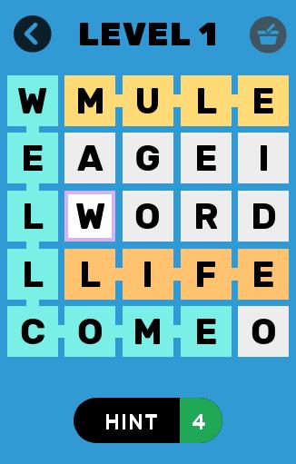 Word Search Box