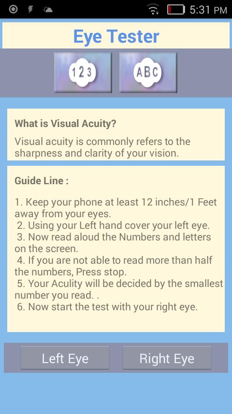 Best Eye Tester