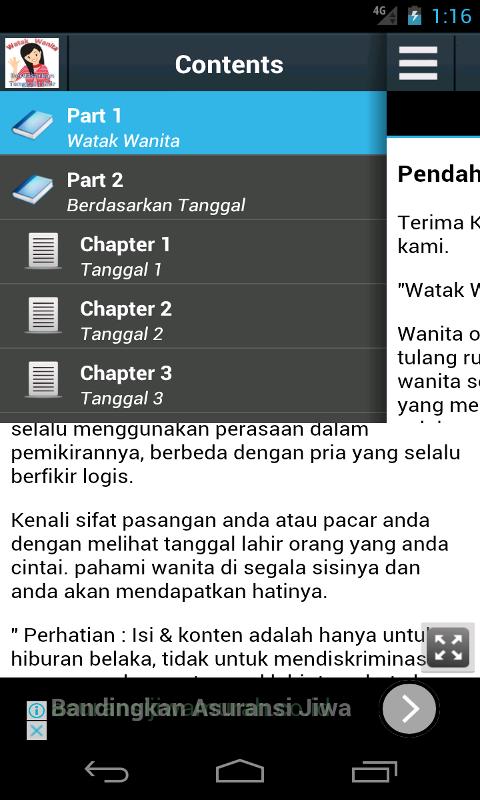 Watak Wanita