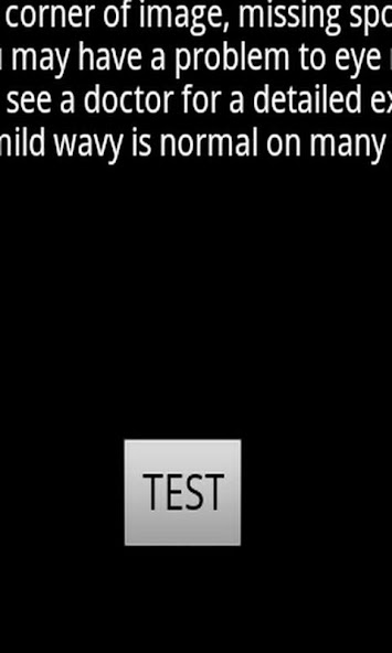 Eye retina test