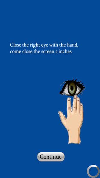 Eye retina test