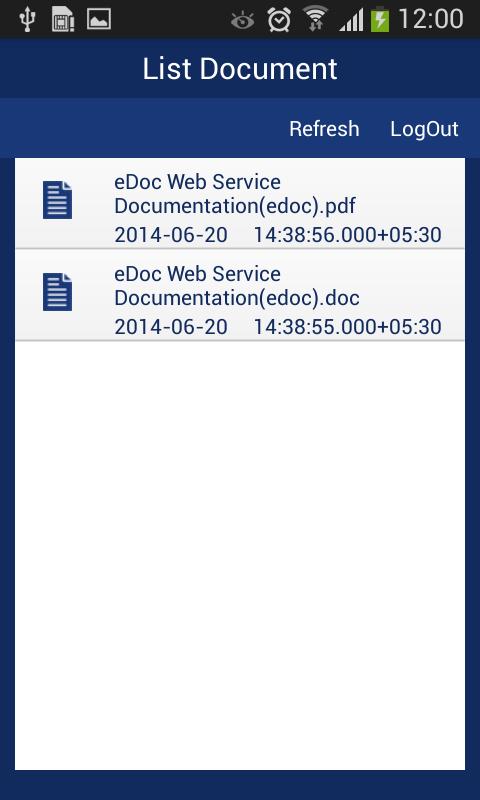 eDoc Deposit - Get Documents