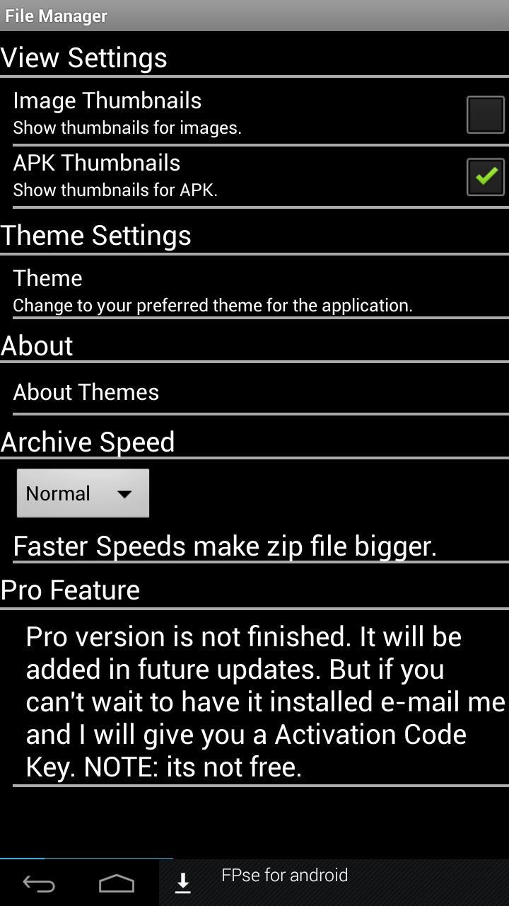 RH File Manager